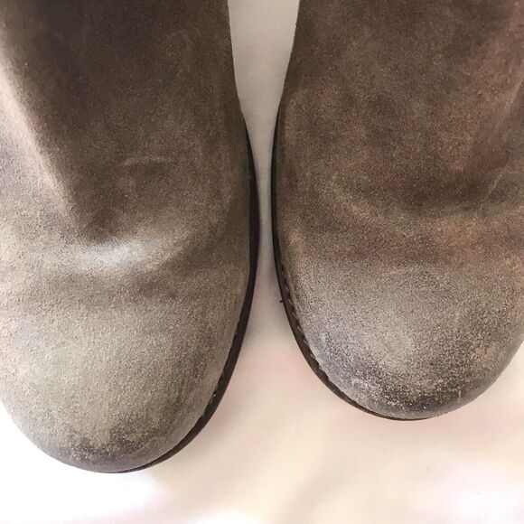 Naot Wander Leather Ankle Double Zip Brushed Suede Bootie Boho Chic EU39 L8 US - Picture 8 of 11